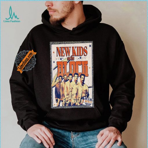 New Kids On The Block Tour In Austin TX On July 12 2024 Poster shirt