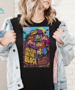 New Kids On The Block Yaamava Theater Highland CA July 1 2024 Poster shirt