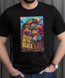 New Kids On The Block Yaamava Theater Highland CA July 1 2024 Poster shirt