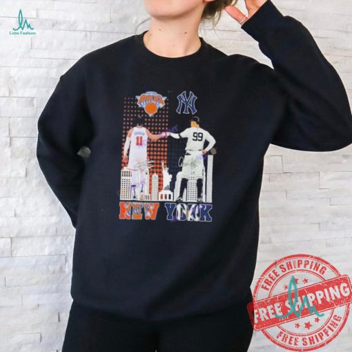 New York Knicks x New York Yankees Signature Unisex T Shirt