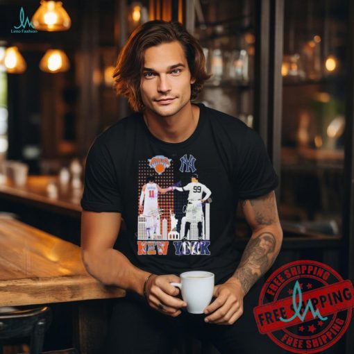 New York Knicks x New York Yankees Signature Unisex T Shirt