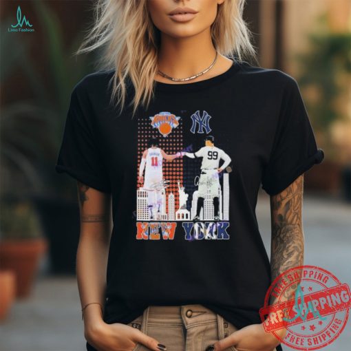 New York Knicks x New York Yankees Signature Unisex T Shirt