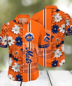 New York Mets Summer Flower Hawaii Shirts