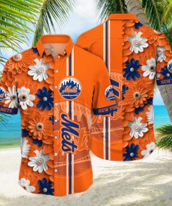 New York Mets Summer Flower Hawaii Shirts