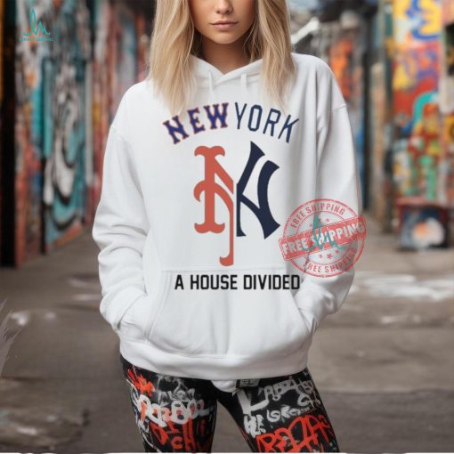 New York Mets Vs New York Yankees A House Divided Shirt