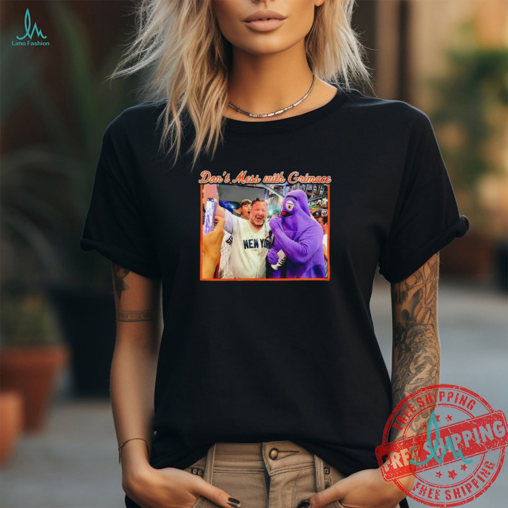 New York Mets don’t mess with Grimace Anthony shirt New York Mets don’t mess with Grimace Anthony shirt