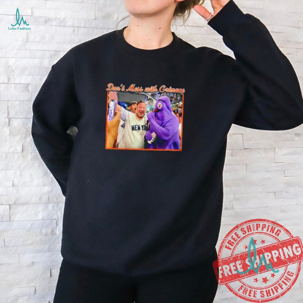 New York Mets don’t mess with Grimace Anthony shirt New York Mets don’t mess with Grimace Anthony shirt
