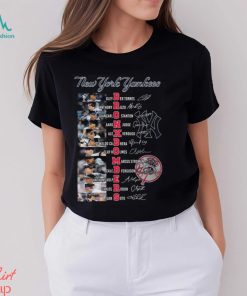 New York Yankees 2024 Times Starting Line Up T Shirt