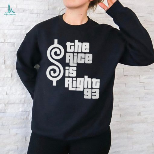 New York Yankees Ben Rice the Rice is right 93 shirt