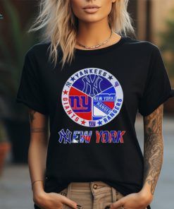 New York Yankees New York Giants New York Rangers Sports City Fan Proud T Shirt