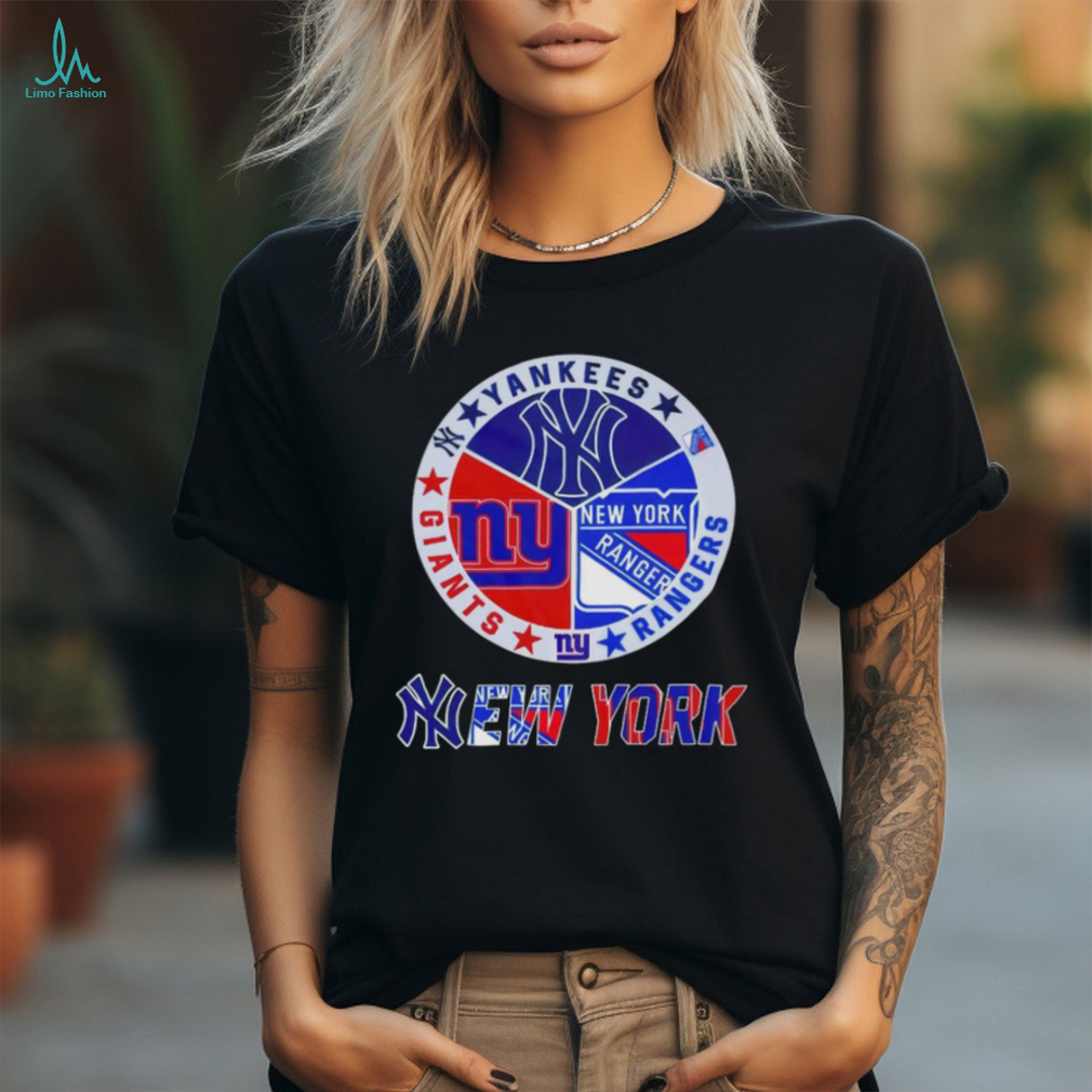 New York Yankees New York Giants New York Rangers Sports City Fan Proud T Shirt New York Yankees New York Giants New York Rangers Sports City Fan Proud T Shirt