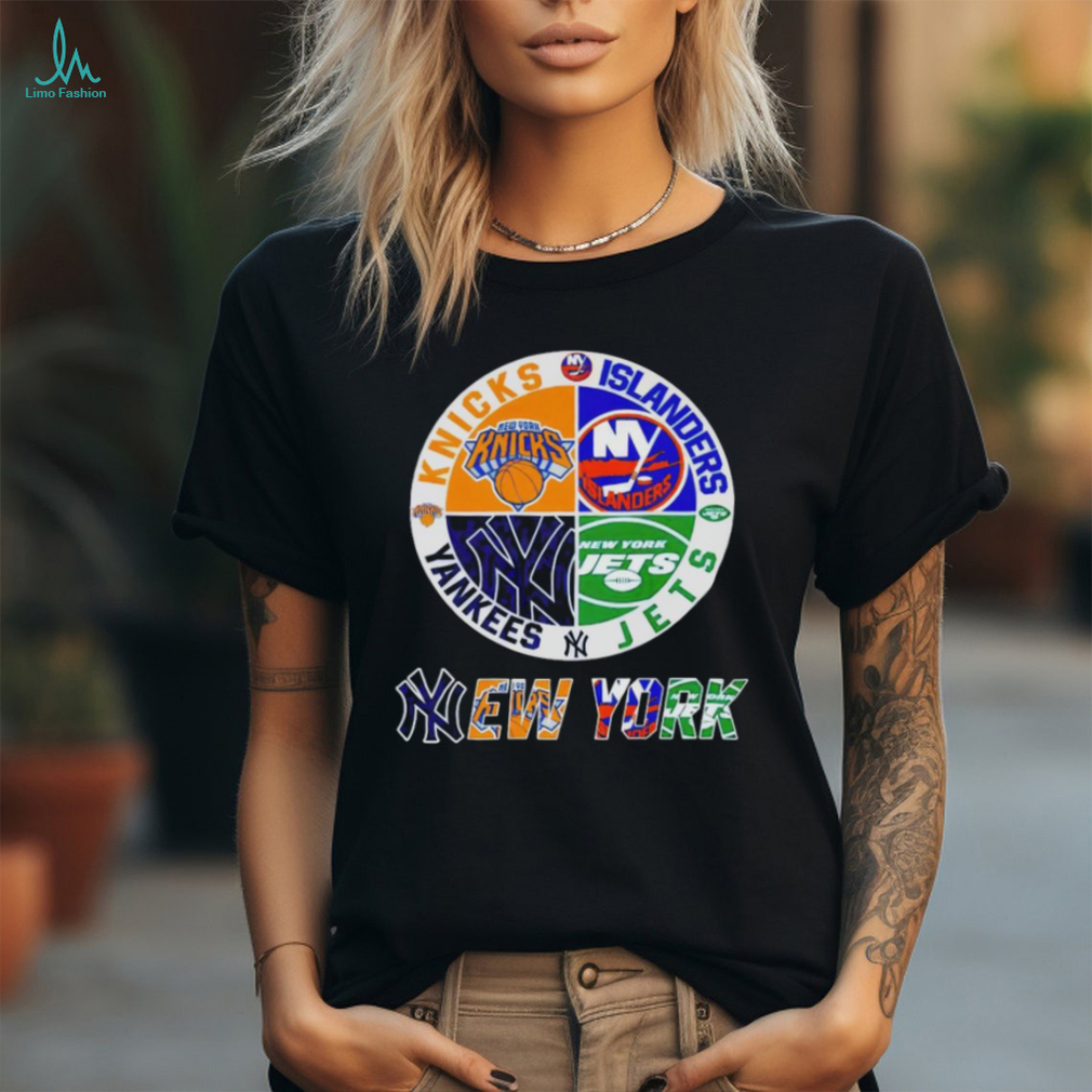 New York Yankees New York Jets NY Islanders NY Knicks Sports City Fan Proud T Shirt New York Yankees New York Jets NY Islanders NY Knicks Sports City Fan Proud T Shirt