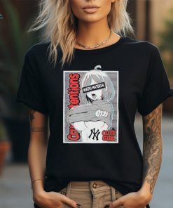 New York Yankees baseball Anime Ahegao waifu material cute girl shirt