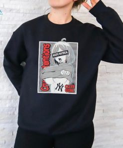 New York Yankees baseball Anime Ahegao waifu material cute girl shirt