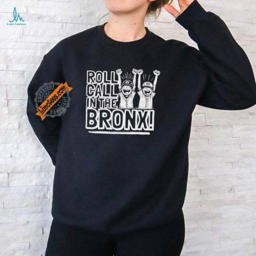 New York Yankees roll call in the Bronx manga shirt