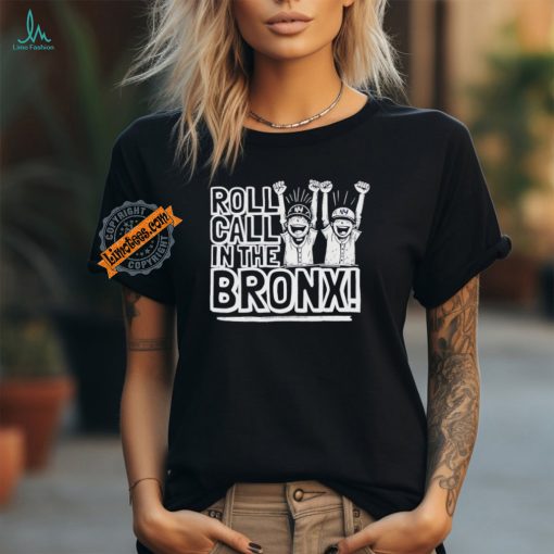 New York Yankees roll call in the Bronx manga shirt