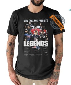 New england Patriots all the legends of best team fan signatures 2024 shirt