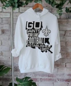 New orleans saints fanatics hot shot state T shirt