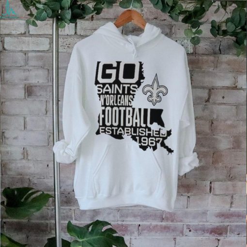 New orleans saints fanatics hot shot state T shirt
