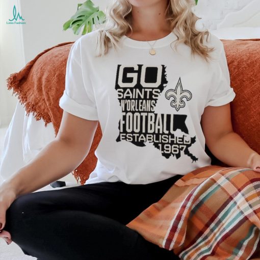 New orleans saints fanatics hot shot state T shirt