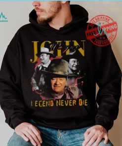 Nice 117th john wayne signature shirt