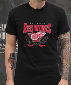Nice Detroit red wings starter team logo graphic 2024 shirt