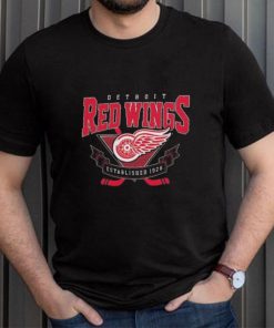 Nice Detroit red wings starter team logo graphic 2024 shirt