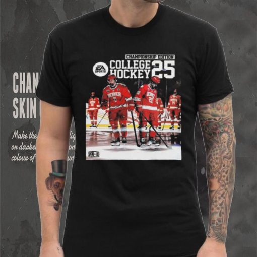 Nice Ea sports college hockey 25 championship edition shirt