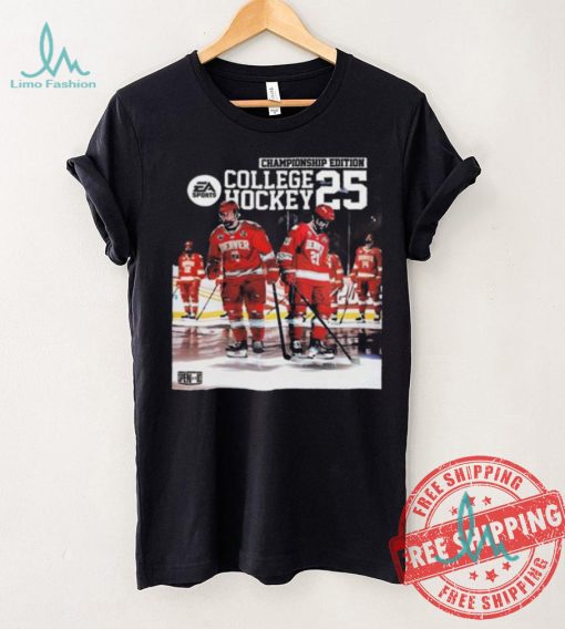 Nice Ea sports college hockey 25 championship edition shirt