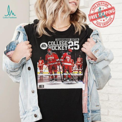 Nice Ea sports college hockey 25 championship edition shirt