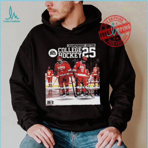 Nice Ea sports college hockey 25 championship edition shirt