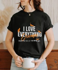 Nice I love orange anti Trump kamala harris 2024 vote blue 2024 shirt