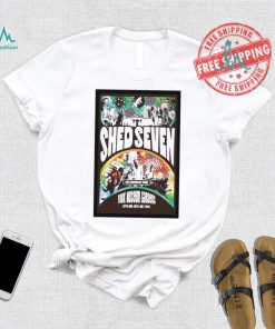 Nice Shed seven 19th and 20th july 2024 museum gardens york shirt