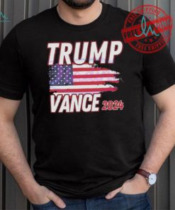 Nice Trump Vance 2024 Flag Maga American flag shirt