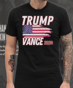 Nice Trump Vance 2024 Flag Maga American flag shirt