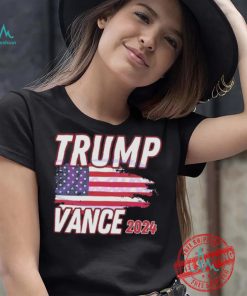 Nice Trump Vance 2024 Flag Maga American flag shirt