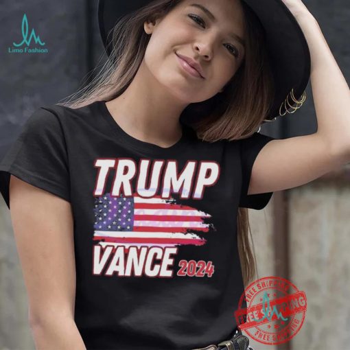 Nice Trump Vance 2024 Flag Maga American flag shirt