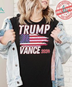 Nice Trump Vance 2024 Flag Maga American flag shirt