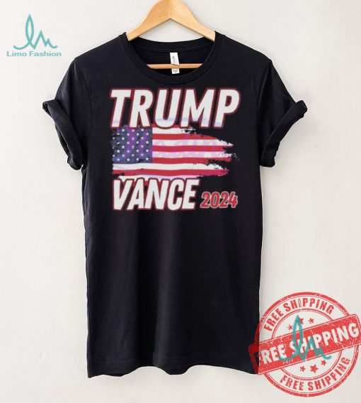 Nice Trump Vance 2024 Flag Maga American flag shirt