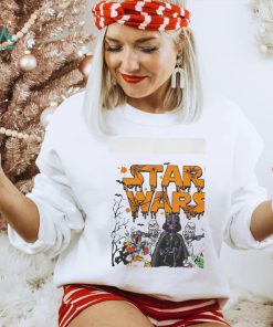 Nice Vintage star wars halloween disney family 2024 shirt