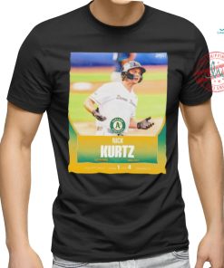 Nick Kurtz First Baseman Wake Forest 2024 MLB Draft round 1 pick 4 Oakland A’s shirt