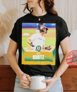 Nick Kurtz First Baseman Wake Forest 2024 MLB Draft round 1 pick 4 Oakland A’s shirt
