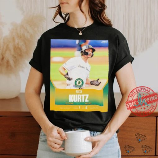 Nick Kurtz First Baseman Wake Forest 2024 MLB Draft round 1 pick 4 Oakland A’s shirt