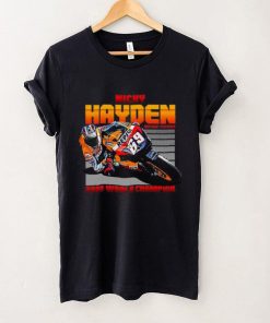 Nicky Hayden 2006 Motogp Champion Round neck T Shirt Unisex