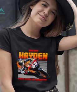 Nicky Hayden 2006 Motogp Champion Round neck T Shirt Unisex