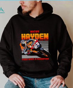 Nicky Hayden 2006 Motogp Champion Round neck T Shirt Unisex