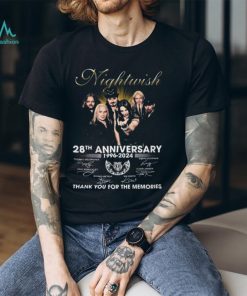 Nightwish 28th Anniversary 1996–2024 Thank You For The Memories shirt