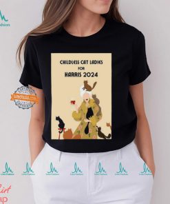 Nikki Barnes Childless Cat Ladies For Harris 2024 Shirt