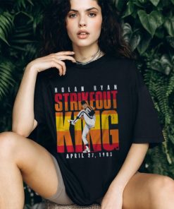Nolan Ryan Strikeout King T Shirt