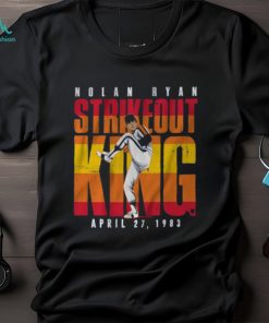 Nolan Ryan Strikeout King T Shirt